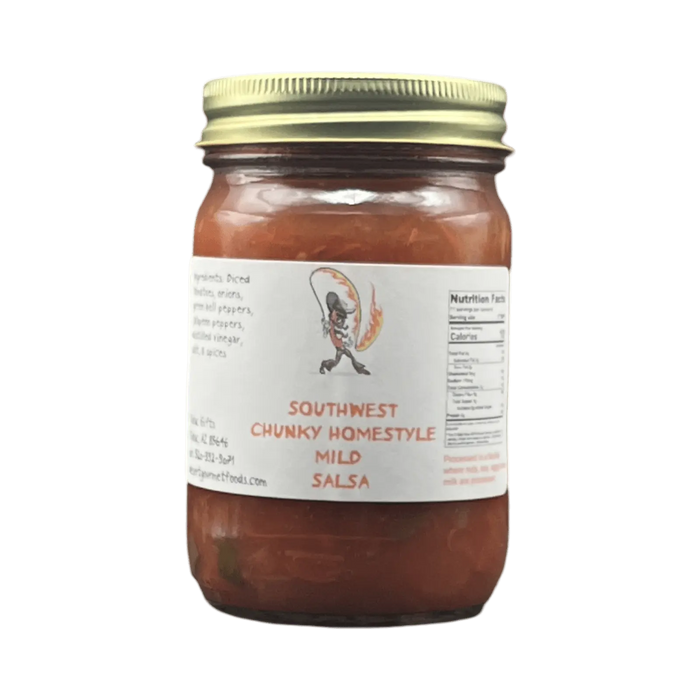Southwest Chunky Homestyle Salsa mild 12oz. - Tubac Gourmet Foods
