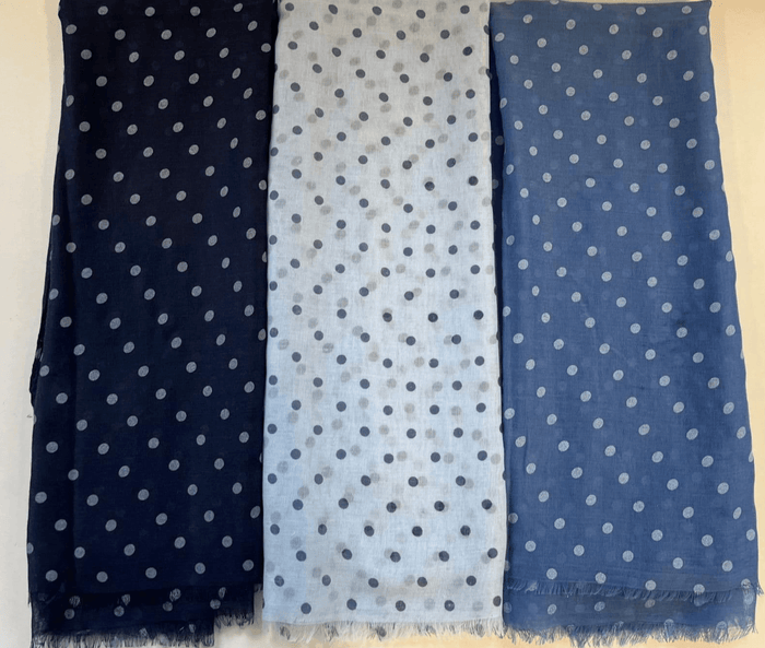 Spotty Summer Lightweight Scarf