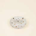 St Eval Artisan Candles - Gold Brushmarks 1/2" Candle Holder
