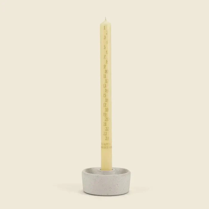 St Eval Artisan Candles - Ivory Advent Candles