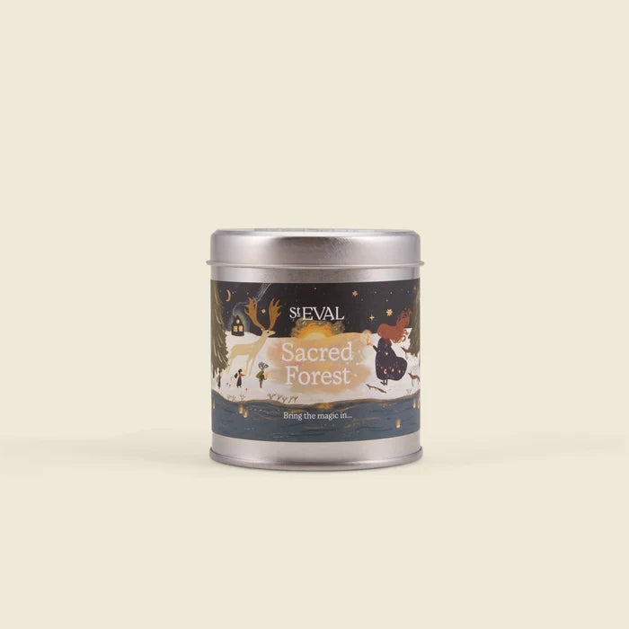 St Eval Artisan Candles - Sacred Forest Christmas Tin Candle