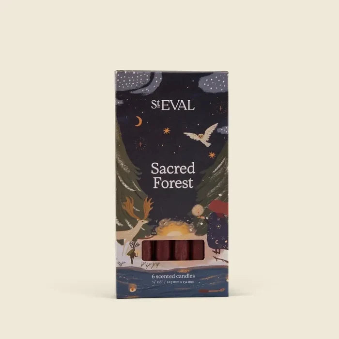 St Eval Artisan Candles - Sacred Forest Mini Fragranced Festive Candles