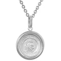 St Jude Medal Necklace with Stainless Steel Chain