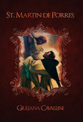 Book cover of 'St. Martin de Porres' by Giuliana Cavallini with a decorative frame and illustration.