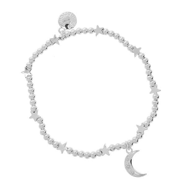 Stackable Silver Plated Bracelet - Celestial
