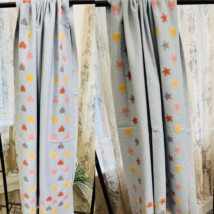 Star and Heart Scarves