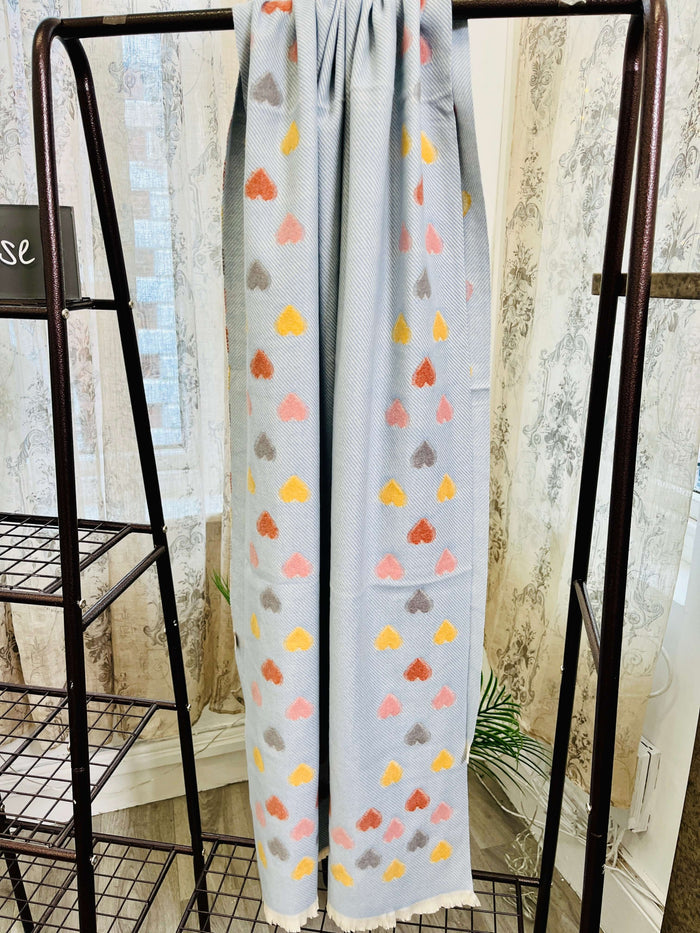 Star and Heart Scarves