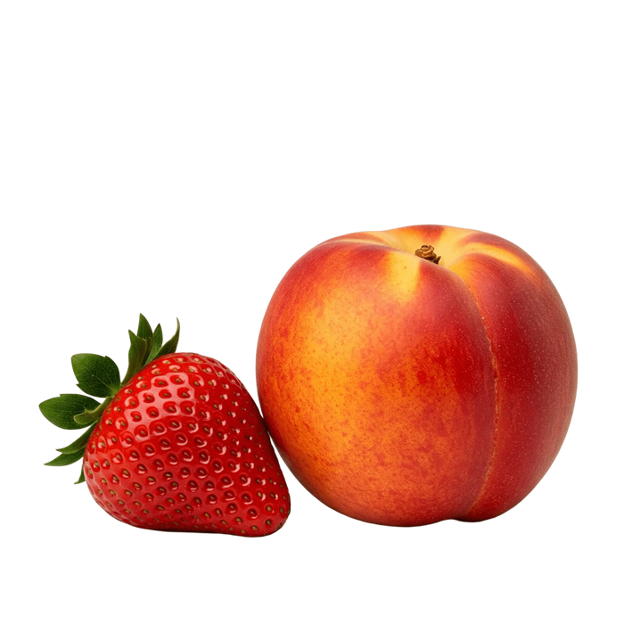 Strawberry Peach White Balsamic Vinegar 375 ml. bottle - Tubac Gourmet Foods