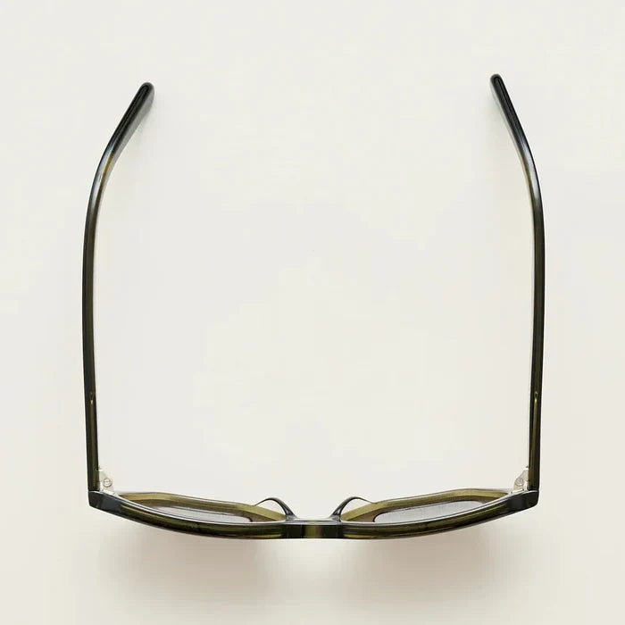 Sub Sun SUB016 Sunglasses - Transparent Green/Grey