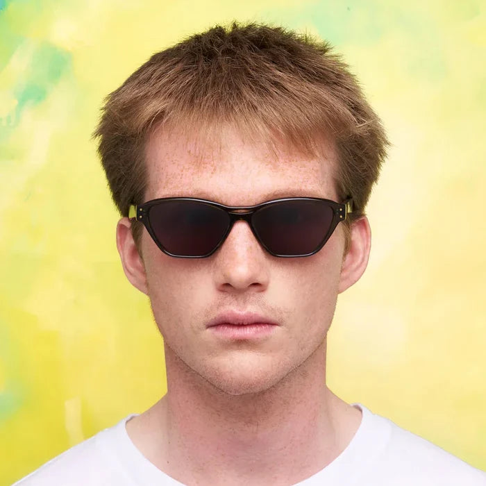 Sub Sun SUB016 Sunglasses - Transparent Green/Grey