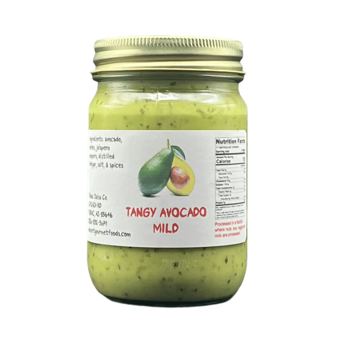 Tangy Avocado Salsa Mild 12oz. - Tubac Gourmet Foods