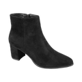TANYA Ladies Heeled Ankle Boot - Black MF