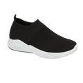 Tequila - Ladies Black Slip on Shoe