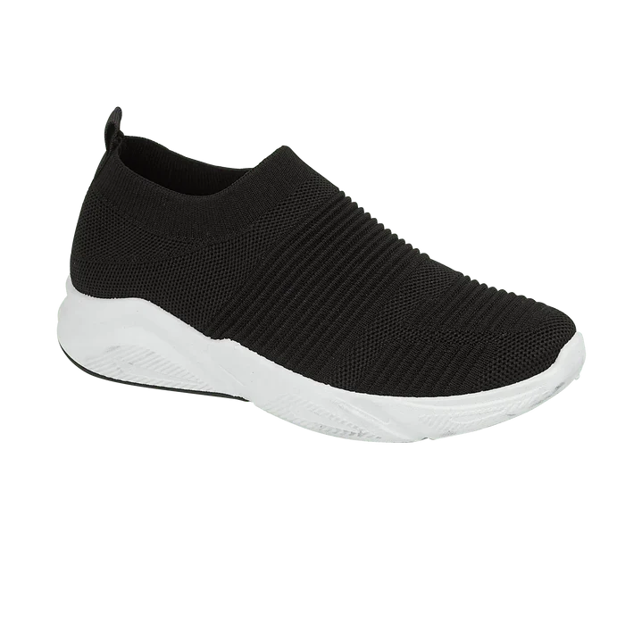 Tequila - Ladies Black Slip on Shoe