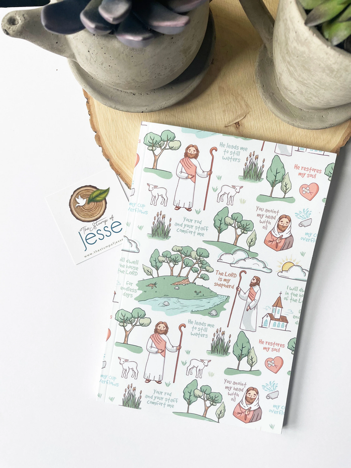 The Good Shepherd Ruled Notebook | Journal I Psalm 23