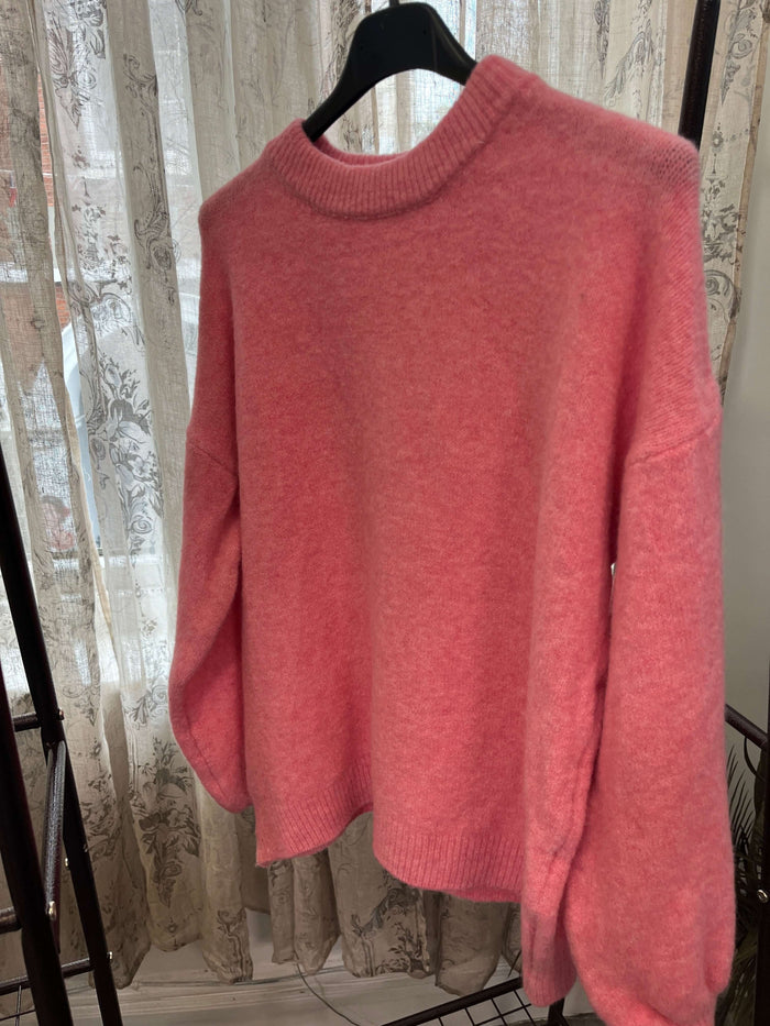 Tiffany Crew Neck Wool Blend Jumper