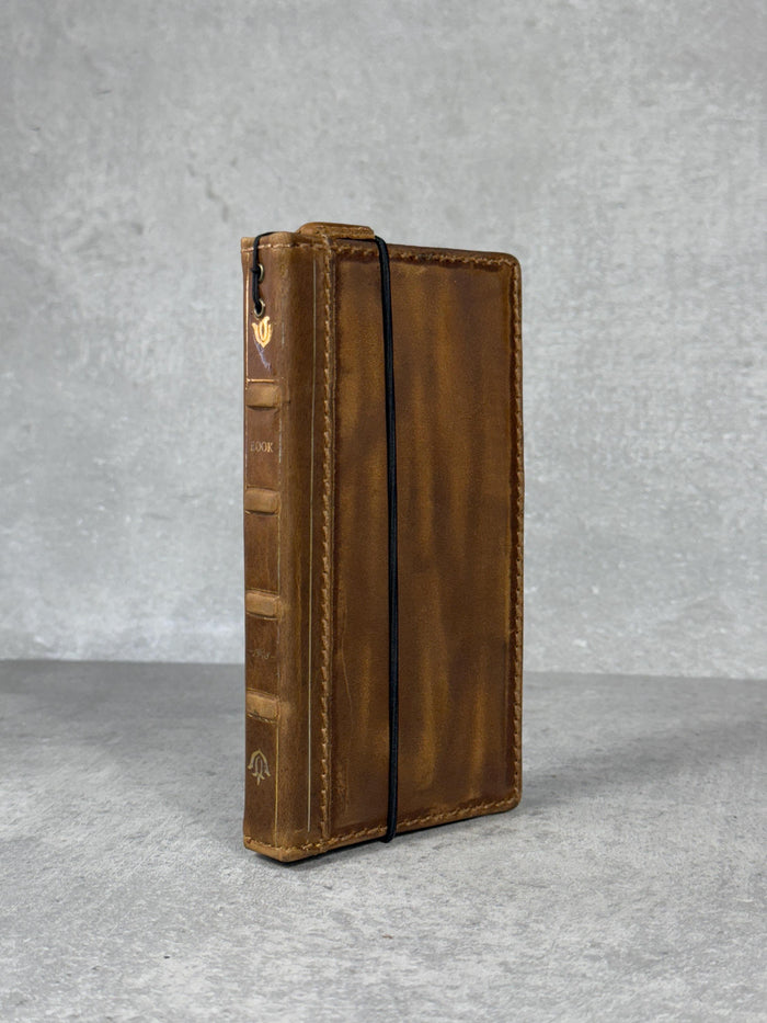 Tiger Design Leather iPhone Wallet Case: Book Style Cover