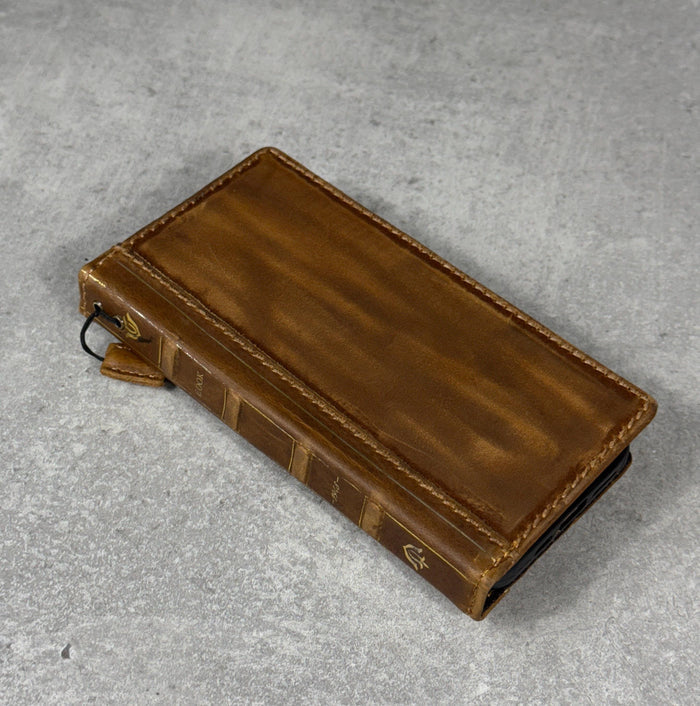 Tiger Design Leather iPhone Wallet Case: Book Style Cover