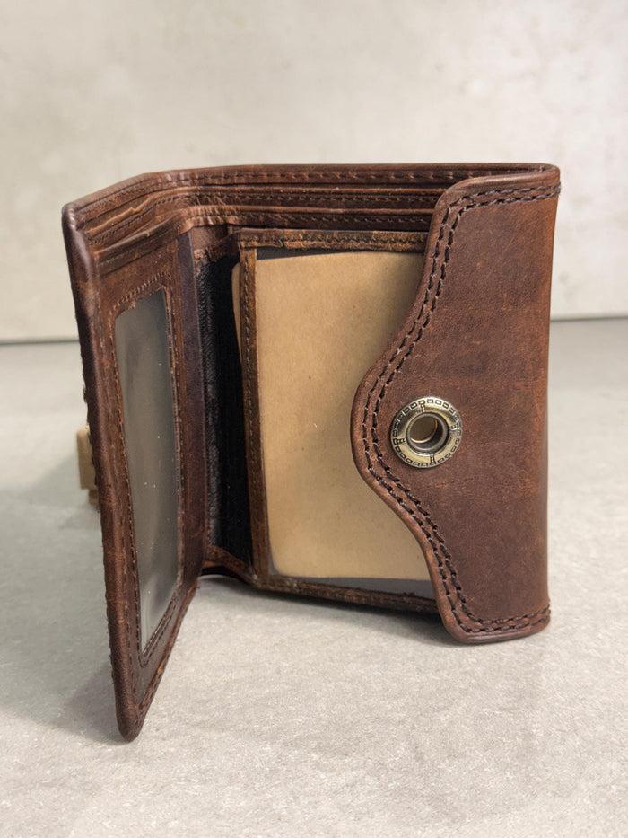 Tik Tak Slim Leather Wallet – Minimalist & Lightweight