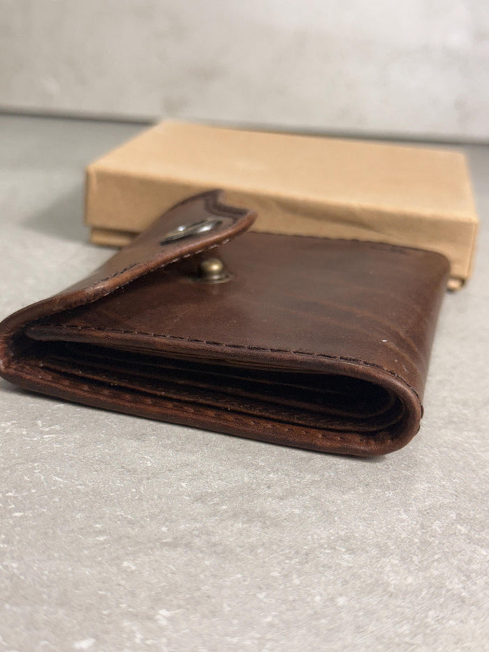Tik Tak Slim Leather Wallet – Minimalist & Lightweight