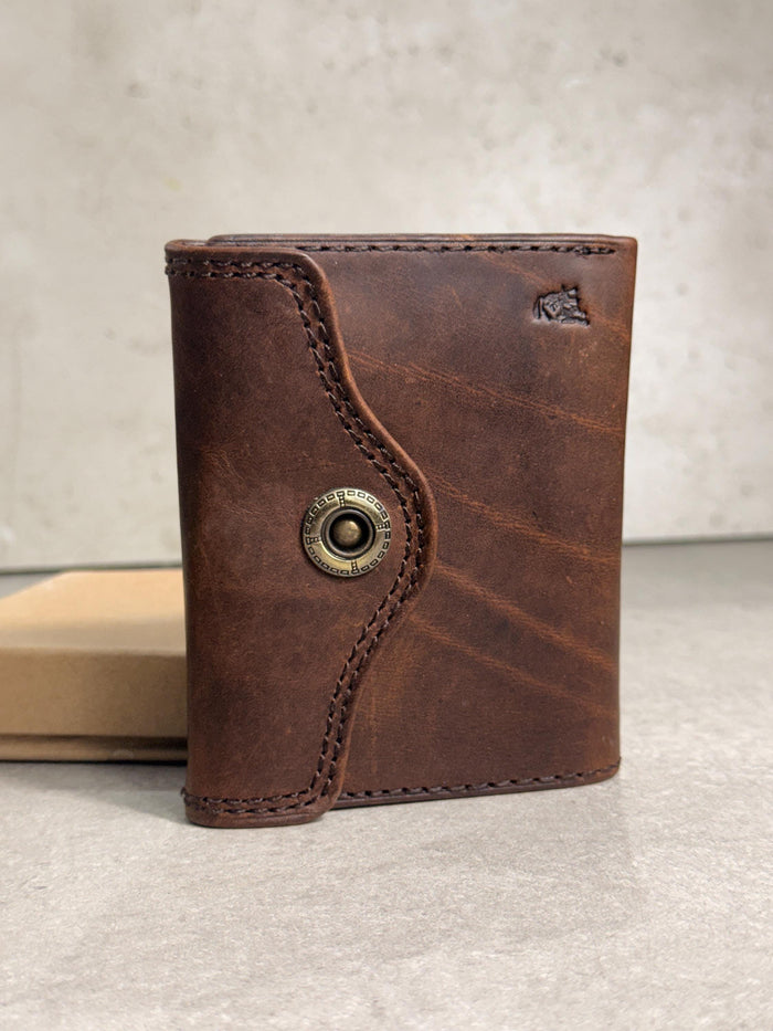 Tik Tak Slim Leather Wallet – Minimalist & Lightweight