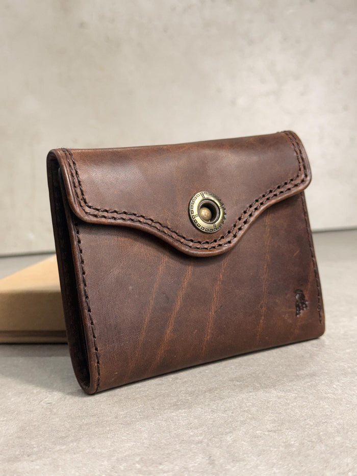 Tik Tak Slim Leather Wallet – Minimalist & Lightweight