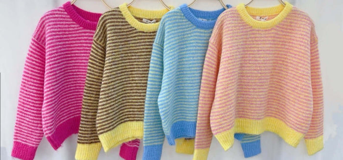 Tiziana Fine Stripe Jumper