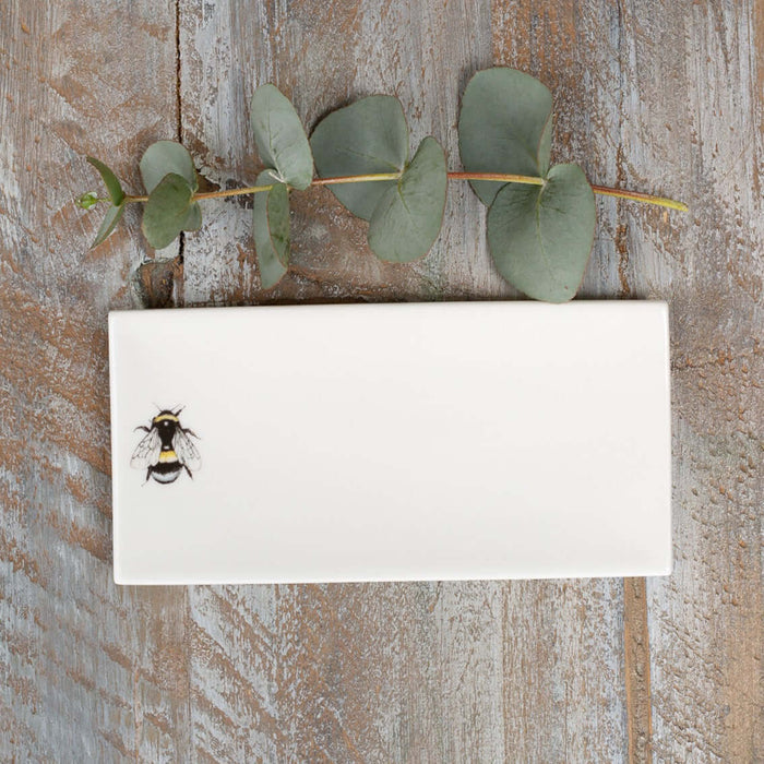 Toasted Crumpet - Bee Rectangular Soap Dish