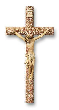 Tomaso 8" Ornate Crucifix
