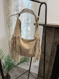 Tori-Jane Suede Shoulder Bag