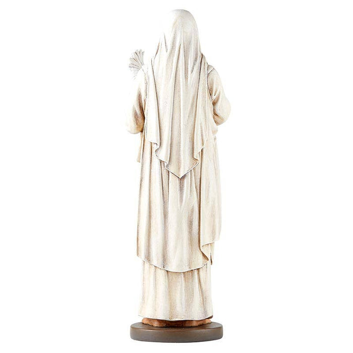 Statue of a Jesus on a white background