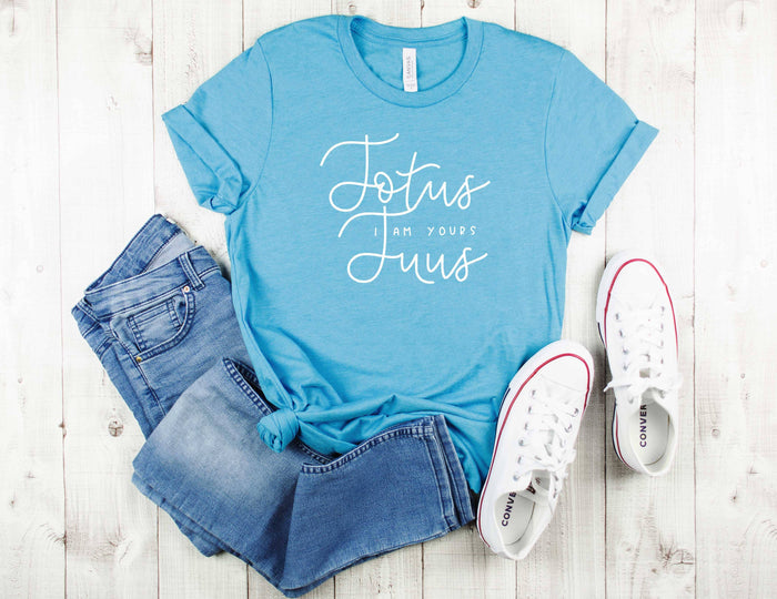 Totus Tuus I Am Yours Catholic T-Shirt