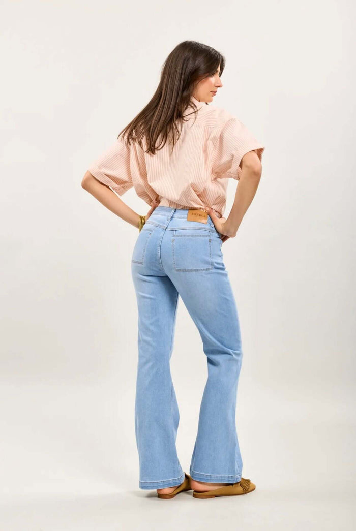 Toxik Patch Pocket Light Wash Jean