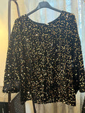 Tricia Sequin Sparkle Blouse