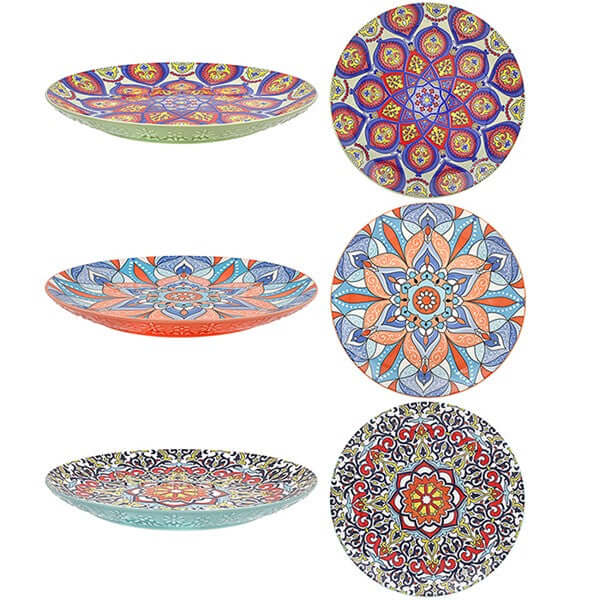 Tuscany Mandala Plates - Large