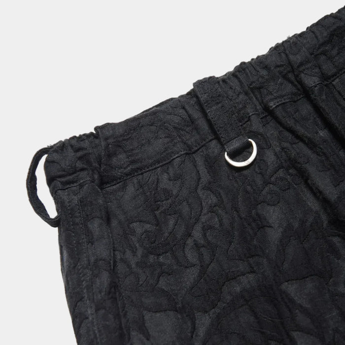 Uniform Experiment Jacquard Easy Pants - Black