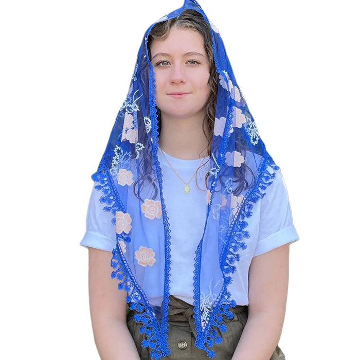 Veil ~ Mystic Rose - BLUE