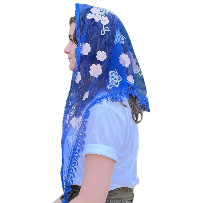 Veil ~ Mystic Rose - BLUE