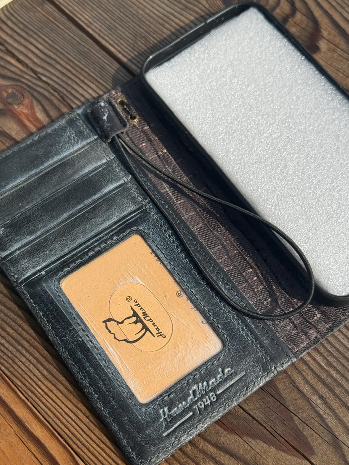 Vintage Book Art Leather Wallet Case for Google Pixel
