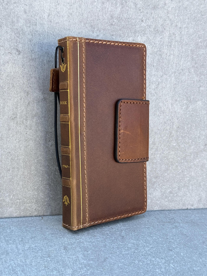 Vintage Book Leather Wallet Case for Google Pixel