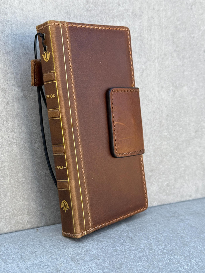 Vintage Book Leather Wallet Case for Google Pixel