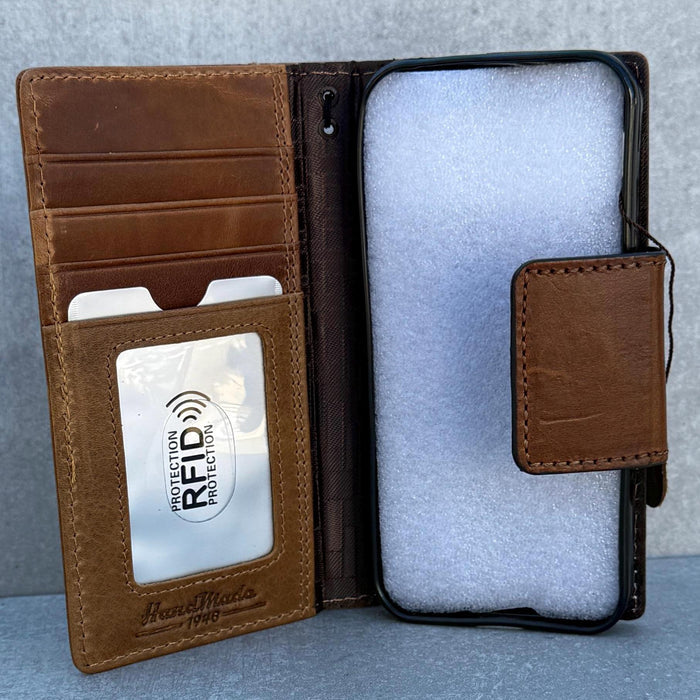 Vintage Book Leather Wallet Case for Google Pixel