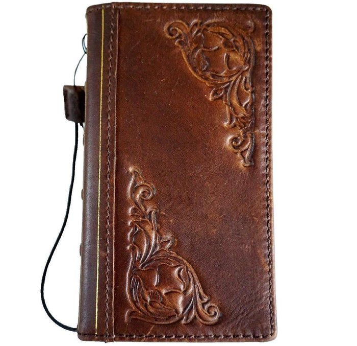 Vintage Book Style Leather iPhone 17 Wallet Case with Card Slots
