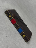 Vintage Book Style Leather iPhone Wallet Case