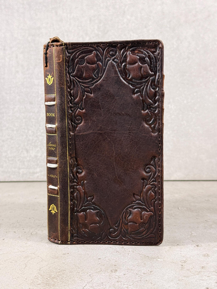 Vintage Book Style Leather Wallet Case for Google Pixel