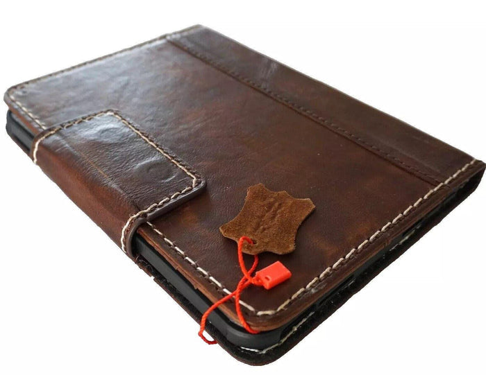 Vintage Leather iPad 11 13 10.9 9.7 Air Pro Case Hand Sewn Pen Holder