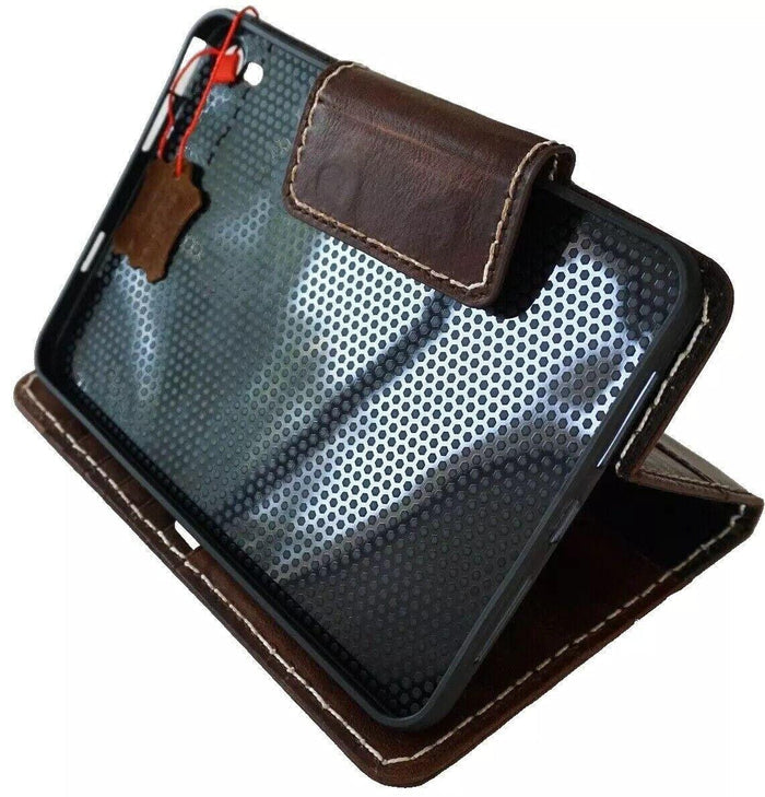 Vintage Leather iPad 11 13 10.9 9.7 Air Pro Case Hand Sewn Pen Holder