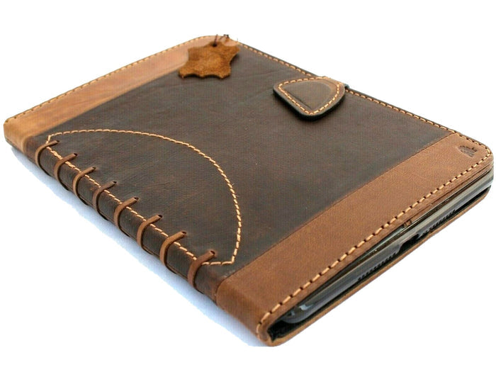 Vintage Leather iPad Case: Football Style for iPad 9.7"