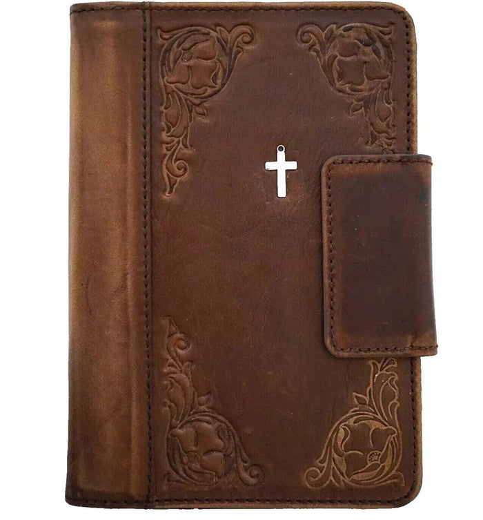 Vintage Leather iPad Mini Case: Magnetic Wallet Cover