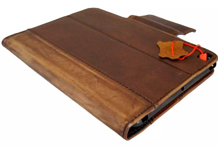 Vintage Leather iPad Mini Case: Magnetic Wallet Cover